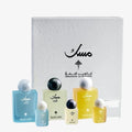 Musk Collection – Sun, Night & Dawn (3×75ml) + Mini Musk Box (3×10ml)